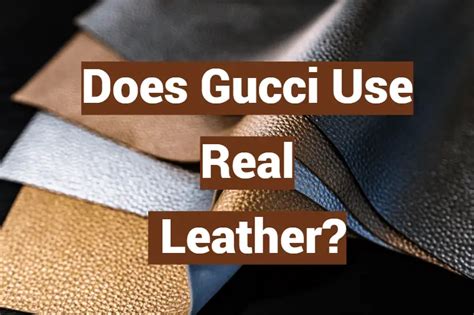 does gucci use real fur